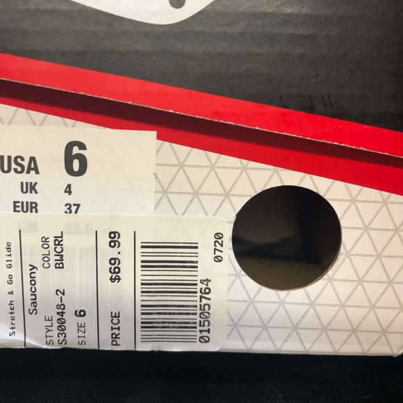 NIB Saucony Stretch and Go Glide black slip on shoes multiple sizes - Picture 7 of 12